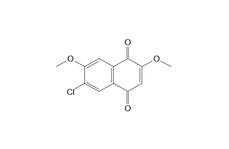 6-chloro-2,7-dimethoxy-1,4-naphthoquinone