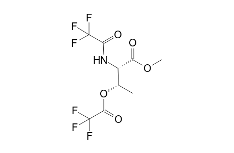 N,O-bis(trifluoroacetyl)allothreonin-methylester