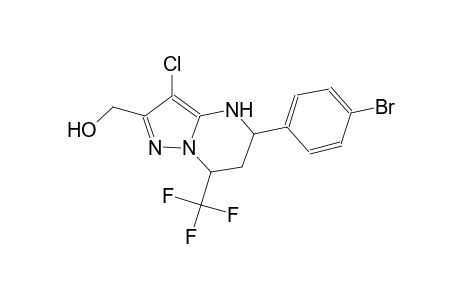 [5-(4-bromophenyl)-3-chloro-7-(trifluoromethyl)-4,5,6,7-tetrahydropyrazolo[1,5-a]pyrimidin-2-yl]methanol