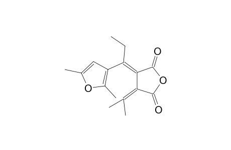 (E)-2-[1-(2,5-Dimethyl-3-furyl)propylidene]-3-isopropylidenesuccinic anhydride