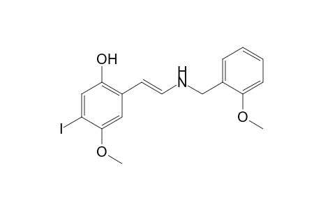 25I-NBOMe-M (O-demethyl-dehydro-) isomer-2