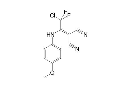 2-[2-Chloro-2,2-difluoro-1-(4-methoxy-phenylamino)-ethylidene]-malononitrile