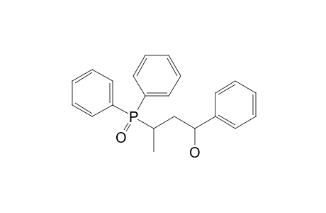 3-Diphenylphosphinyl-1-phenylbutan-1-ol