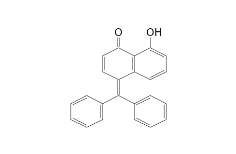 Naphthalene, 1,4-dihydro-1-(diphenylmethylene)-5-hydroxy-4-oxo-