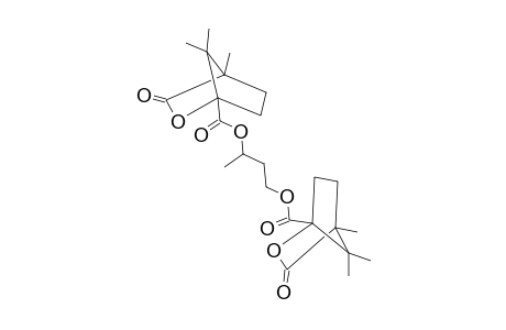 1,7,7-trimethyl-2-oxo-3-oxabicyclo[2.2.1]heptane-4-carboxylic acid 3-[oxo-(1,7,7-trimethyl-2-oxo-3-oxabicyclo[2.2.1]heptan-4-yl)methoxy]butyl ester