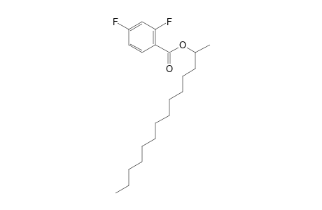 2,4-Difluorobenzoic acid, 2-tetradecyl ester