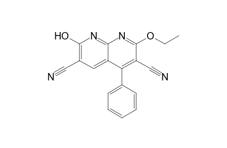 7-Hydroxy-3,6-dicyano-2-ethoxy-4-phenyl-1,8-naphthyridine