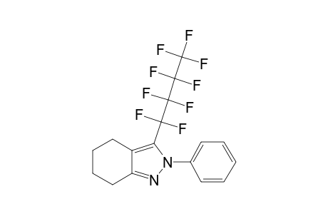 3-PERFLUOROBUTYL-4,5,6,7-TETRAHYDRO-2-PHENYL-2H-INDAZOLE