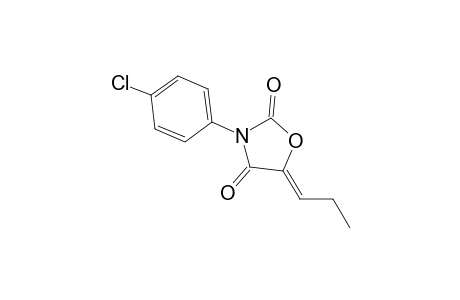 (5Z)-5-Propylene-N-(p-chlorophenyl)-1,3-oxazolidine-2,4-dione