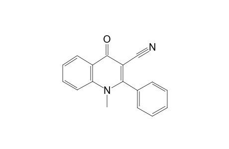 1,4-dihydro-1-methyl-4-oxo-2-phenyl-3-quinolinecarbonitrile