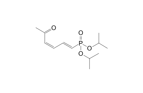 Diisopropyl (1E,3Z)-5-oxohexa-1,3-dienylphosphonate