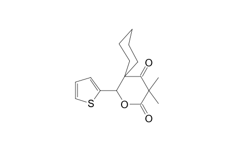 4,4-Dimethyl-1-(2-thienyl)-2-oxaspiro[5.5]undecane-3,5-dione