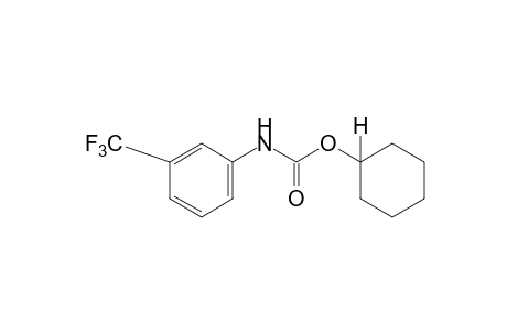 m-(Trifluoromethyl)carbanilic acid, cyclohexyl ester