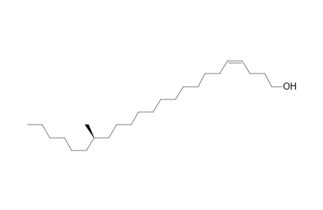 4-Tricosen-1-ol, 17-methyl-, [R-(Z)]-