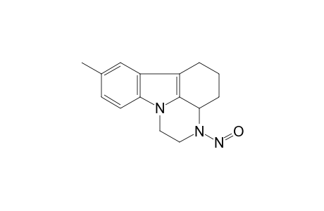 2,3,3a,4,5,6-Hexahydro-10-methyl-4-nitroso-1H-pyrazino[3,2,1-j,k]carbazole