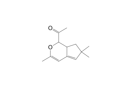 1-(3,6,6-Trimethyl-1,6,7,7a-tetrahydrocyclopenta[c]pyran-1-yl)ethanone