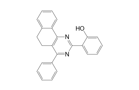 2-(2-Hydroxyphenyl)-4-phenyl-5,6-dihydrobenzo(h)quinazoline