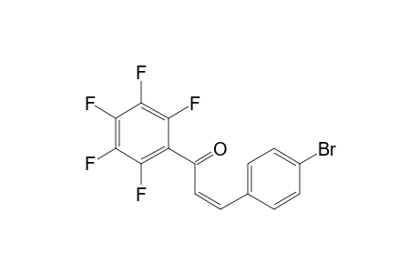 3-(4-Bromophenyl)-1-(pentafluorophenyl)prop-2-en-1-one