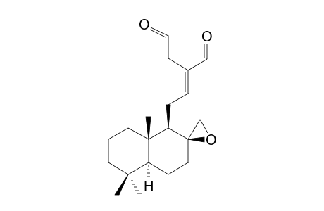 8-BETA(17)-EPOXYLABD-12-ENE-15,16-DIAL-[E]