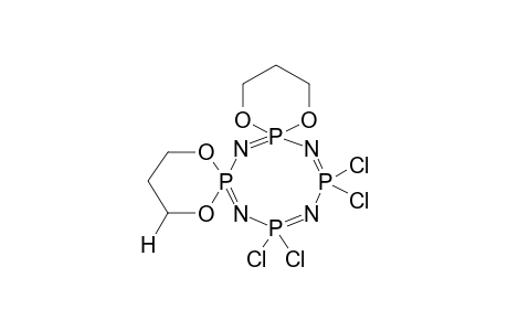 6,6,8,8-TETRACHLORO-2,2:4,4-BIS(1,3-PROPYLENEDIOXY)CYCLOTETRAPHOSPHAZATETRAENE