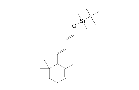 t-Butyl-dimethyl-[4-(2,6,6-trimethyl-cyclohex-2-enyl)-buta-1,3-dienyloxy]-silane
