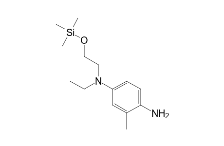 1,4-Benzenediamine, N4-ethyl-2-methyl-N4-[2-[(trimethylsilyl)oxy]ethyl]-