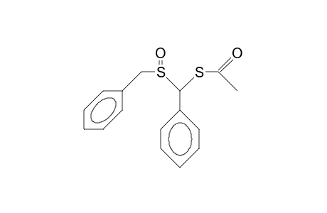 (A-Acetylthio-benzyl)-benzyl-sulfoxide