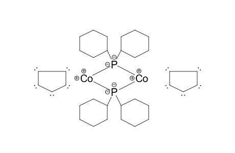 1,3-Dicobalta-2,4-diphosphacyclobutane, dicyclopentadienyl-2,2,4,4-tetracyclohexyl-