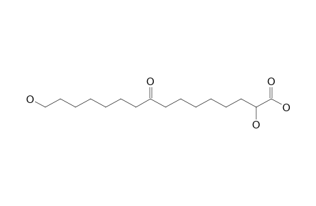 2,16-DIHYDROXY-9-OXO-HEXADECANOIC-ACID