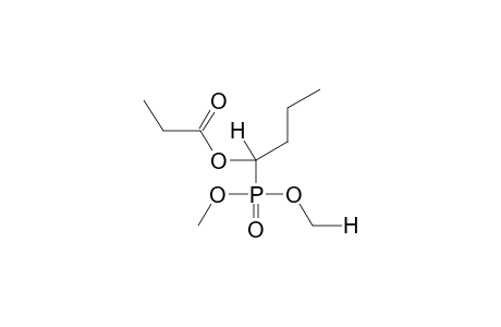 DIMETHYL 1-PROPANOYLOXYBUTYLPHOSPHONATE