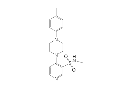 N-methyl-4-(4-p-tolyl-1-piperazinyl)-3-pyridinesulfonamide