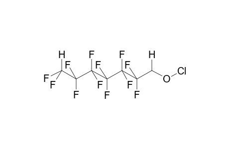 1,1,7-TRIHYDROPERFLUOROHEPTYLHYPOCHLORITE