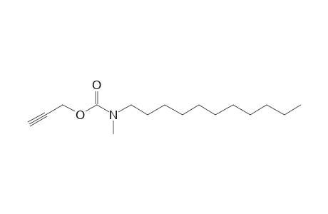 Carbamic acid, N-methyl-N-undecyl-, propargyl ester