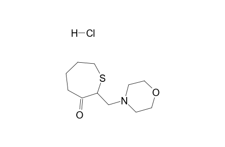 2-(Morpholinomethyl)-thiepan-3-one - hydrochloride