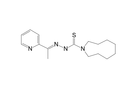 1-Azacyclononane-1-thiocarboxylic acid 2-[1-[2-pyridyl]ethylidene]hydrazide