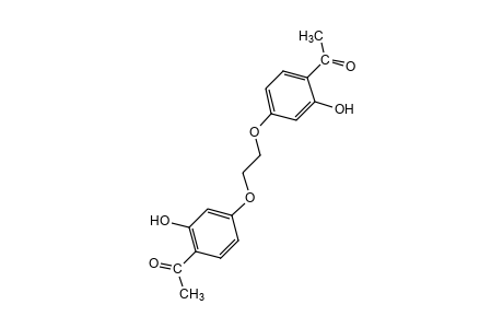 4',4'''-(ethylenedioxy)bis[2-hydroxyacetophenone]