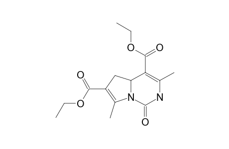 Pyrrolo[1,2-c]pyrimidine-4,6-dicarboxylic acid, 1,2,4a,5-tetrahydro-3,7-dimethyl-1-oxo-, diethyl ester