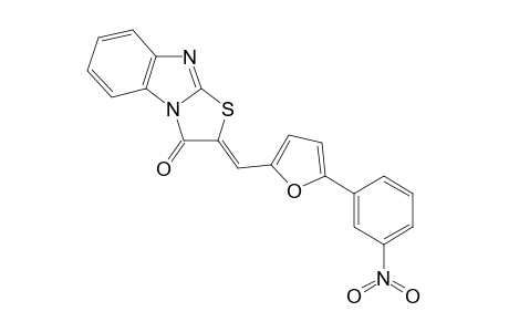 2-[5-(3-Nitrophenyl)furfurylidene]benzo[4,5]imidazo[2,1-b]thiazol-3(2H)-one