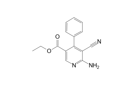 Ethyl 6-amino-5-cyano-4-phenylnicotinate