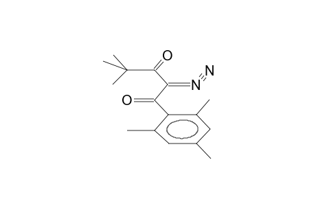 2-Diazo-4,4-dimethyl-1-(2,4,6-trimethylphenyl)-1,3-pentanedione