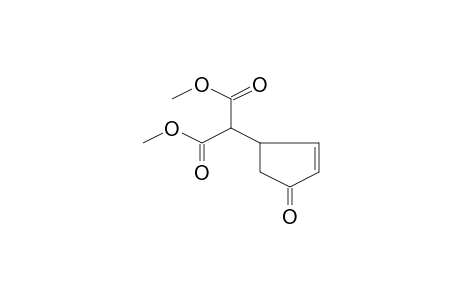 Propanedioic acid, (4-oxo-2-cyclopenten-1-yl)-, dimethyl ester