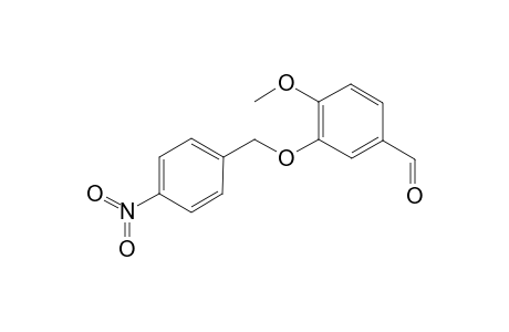 Benzaldehyde, 4-methoxy-3-(4-nitrobenzyloxy)-