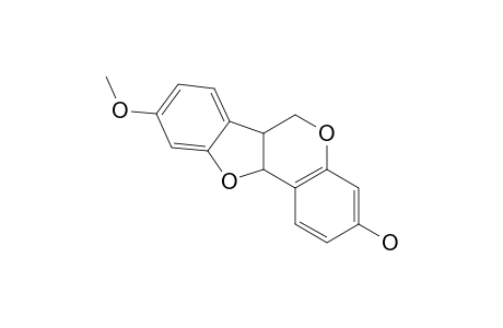 (-)-3-Hydroxy-9-methoxypterocarpan