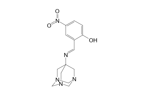 Phenol, 2-(1,3,5-triaza-7-adamantyl)iminomethyl-4-nitro-