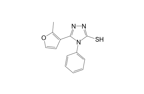 3-(2-Methyl-3-furanyl)-4-phenyl-1H-1,2,4-triazole-5-thione