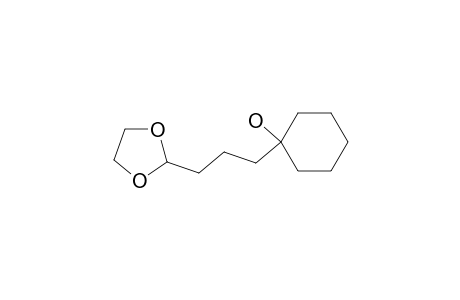 2-[3-(1-Hydroxycyclohexyl)propyl]-1,3-dioxolane