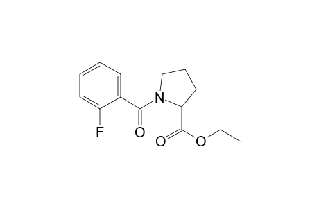 L-Proline, N-(2-fluorobenzoyl)-, ethyl ester