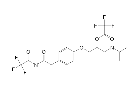 N,O-bis(trifluoroacetyl)atenolol