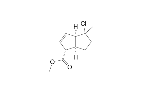 (1S,5R)-2.alpha.-(Methoxycarbonyl)-6-chloro-6-methyl-bicyclo[3.3.0]oct-3-ene