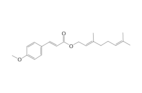 4-METHOXY-CINNAMIC-ACID-3,7-DIMETHYL-OCTA-(E)-2,6-DIEN-1-YLESTER